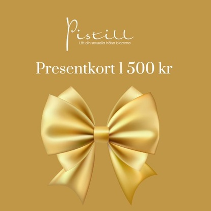 Presentkort till Pistill